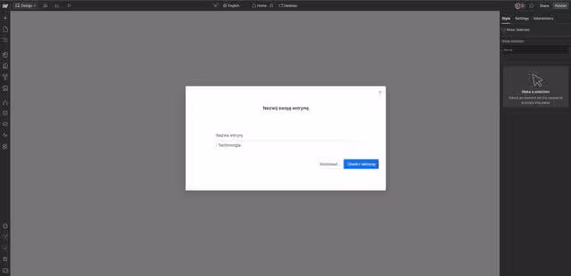 Nadanie nazwy strony internetowej w Webflow Blog CraftedWP