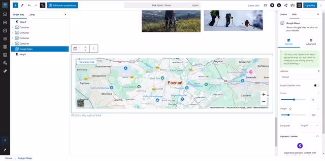 Umieszczenie Google Maps na stronę WordPress Blog CraftedWP