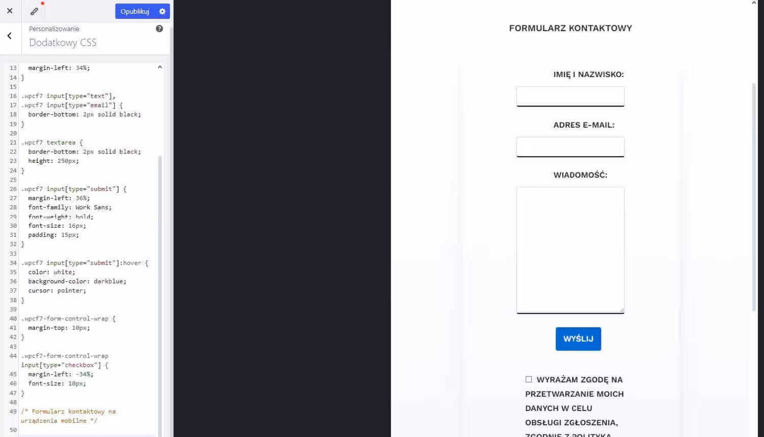 Przełączenie widoku z monitora na tablet Blog CraftedWP