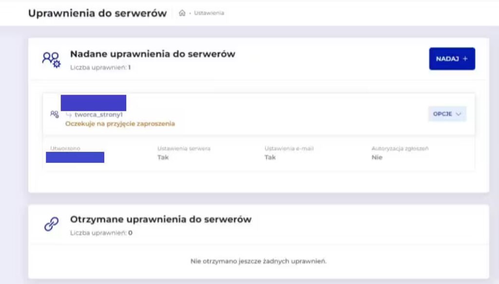 Oczekiwanie na przyjęcia zaproszenia panel klienta LH PL Blog CraftedWP