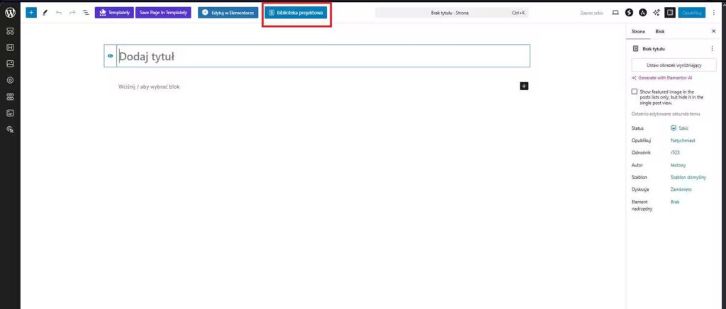 Szablony Spectry dostępne w WordPress Gutenberg Blog CraftedWP