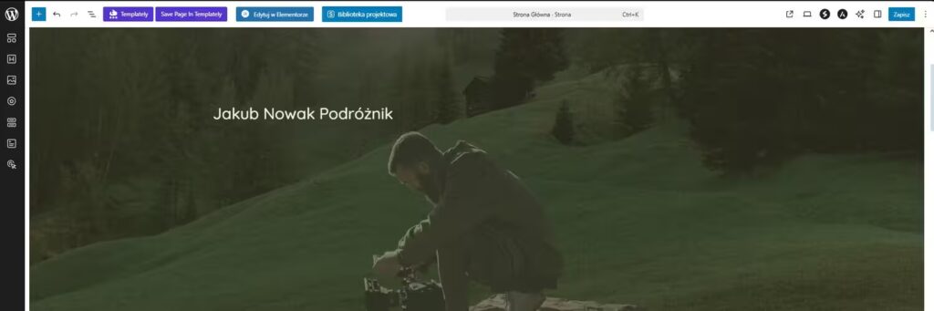 Pokaz Efekt Paralaksy w WordPress Gutenberg Blog CraftedWP