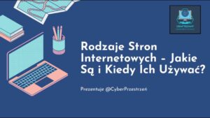 Rodzaje stron internetowych i ich układy - tytuł wideo na YouTube