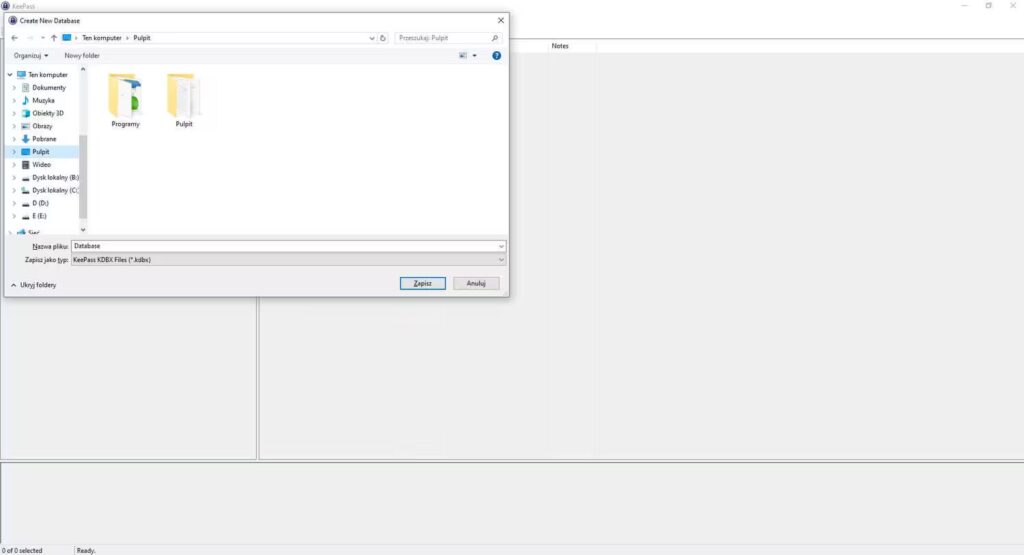 KeePass - utworzenie bazy danych Blog CraftedWP