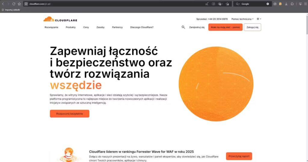 Ochrona przed atakiem DDoS - www.cloudflare.compl-pl Blog CraftedWP