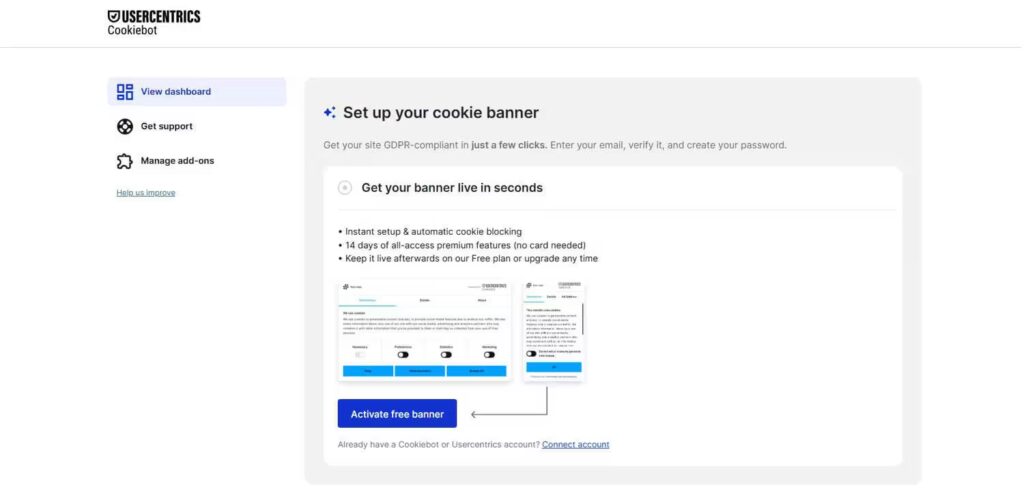 Baner plików cookie Cookiebot Blog CraftedWP