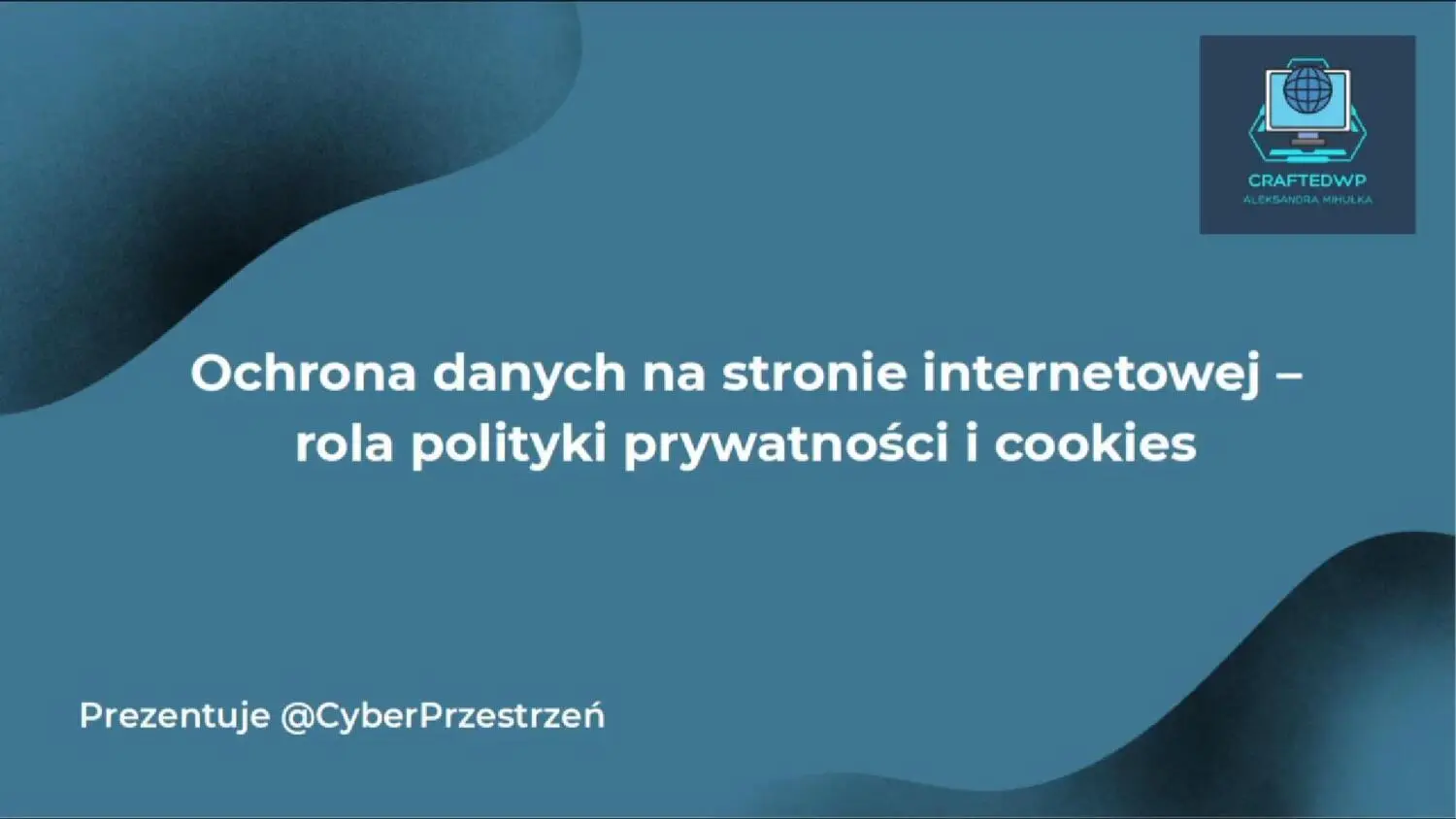 Ochrona danych na stronie internetowej Blog CraftedWP