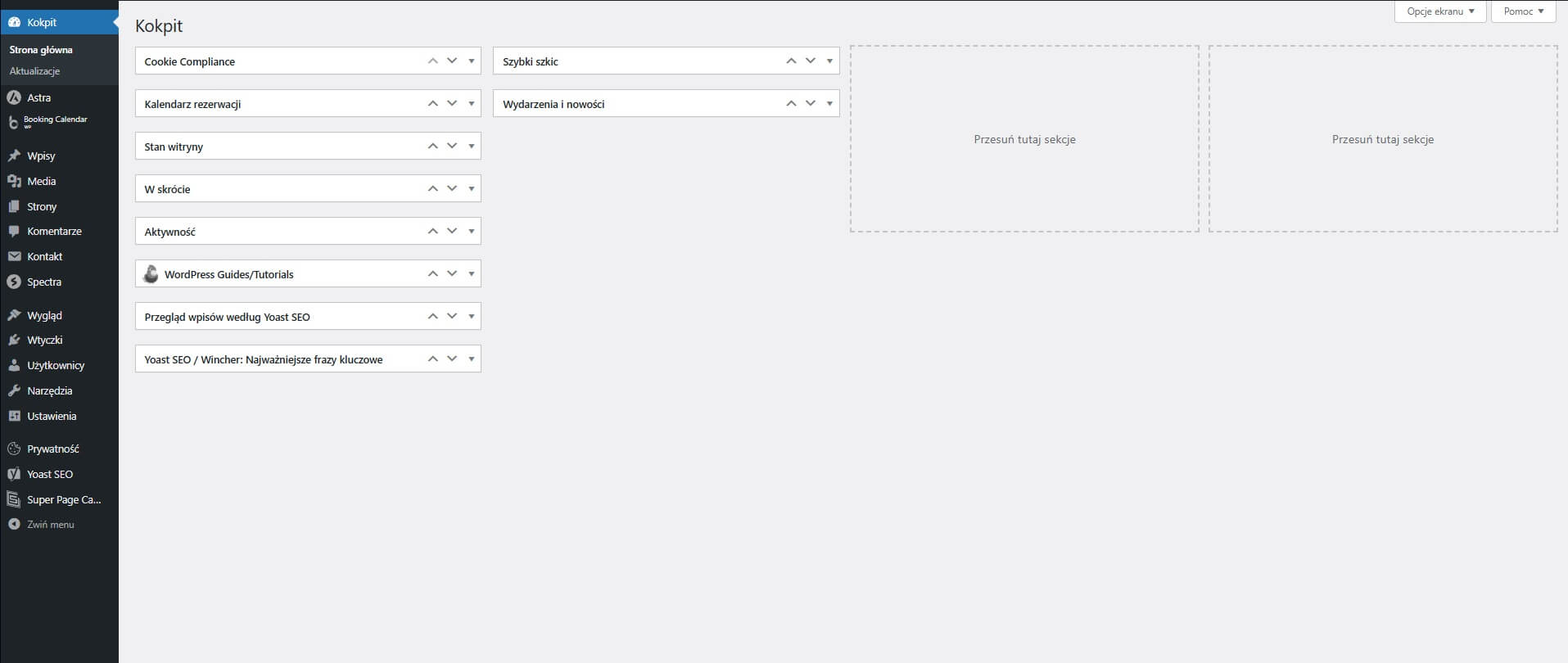 Kokpit WordPress
