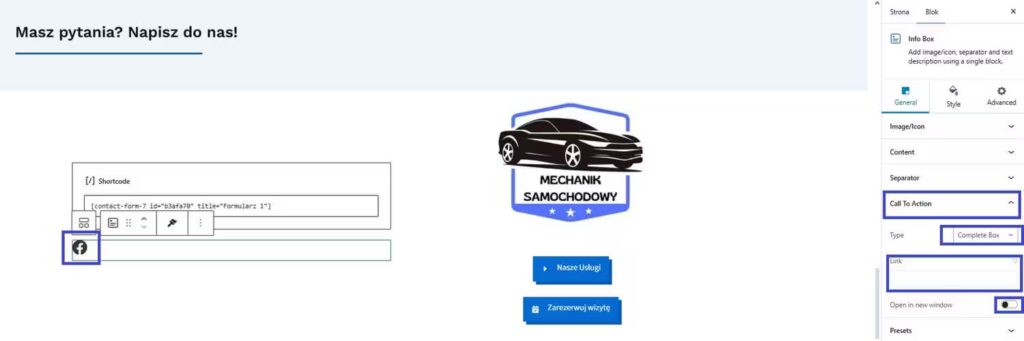 Umieszczenie linków do mediów społecznościowcych Blog CraftedWP