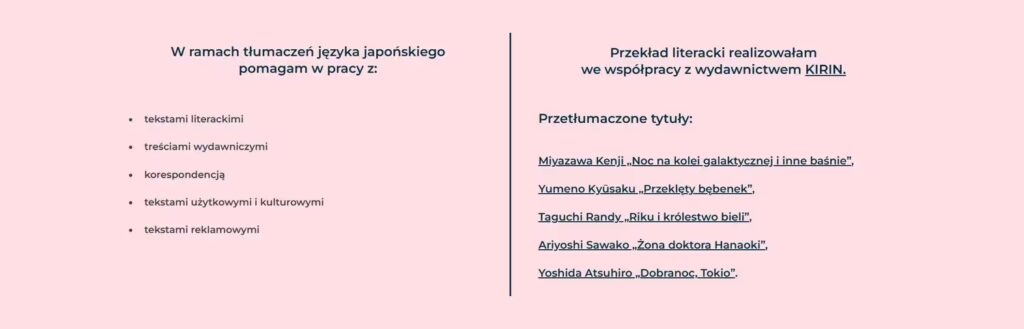 Przekłady literackie Anna Grajny Graling
