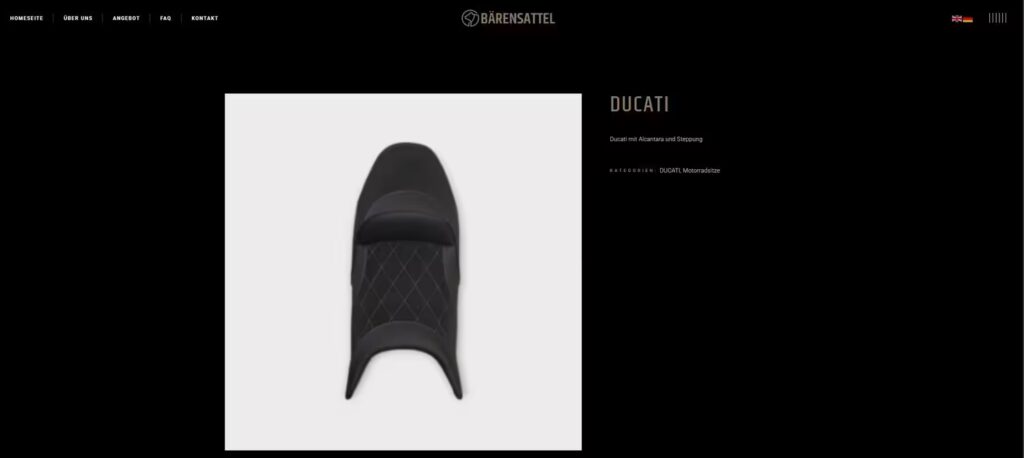 Przed zmianą produkt w sklepie Baerensattel